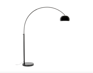 Metal Bow Booglamp – Zwart, Zuiver